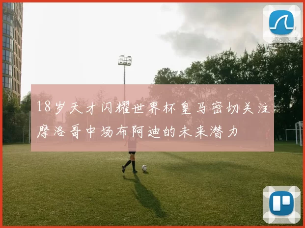 18岁天才闪耀世界杯皇马密切关注摩洛哥中场布阿迪的未来潜力